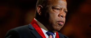 Der demokratische Kongressabgeordnete und Bürgerrechtler John Lewis auf einem Bild aus dem Jahr 2014.