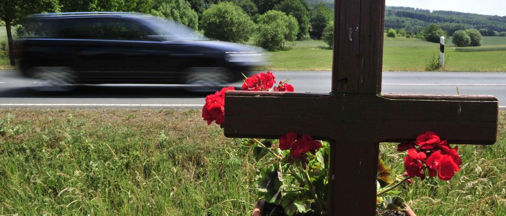 Jeder dritte Verkehrstote stirbt aufgrund von zu hoher Geschwindigkeit.