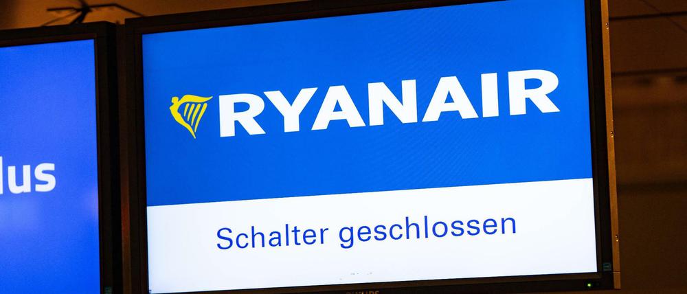 Bald könnte dieser Monitor ausgeschaltet sein - oder eine andere Fluggesellschaft anzeigen.