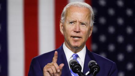 Der demokratische Präsidentschaftskandidat Joe Biden