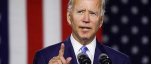 Der demokratische Präsidentschaftskandidat Joe Biden