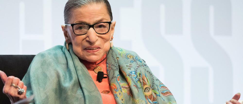 Ruth Bader Ginsburg gehört zu den Allergrößten Amerikas.