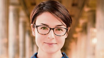 Weltgewandt. Angela De Giacomo fliegt für Kunden um den Globus. 