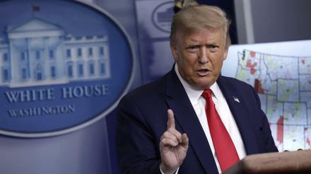 US-Präsident Donald Trump vollzieht eine Kehrtwende.