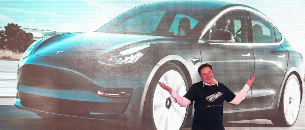 Läuft für ihn: Tesla-Chef Elon Musk.