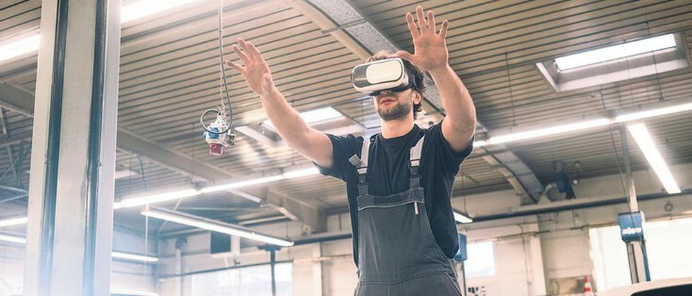 VR-Brillen in der Ausbildung: Der Nutzen ist noch nicht belegt.