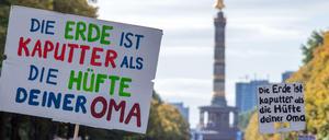 Auch vergangenes Jahr organsierte Fridays for Future einen großen Protest in Berlin.