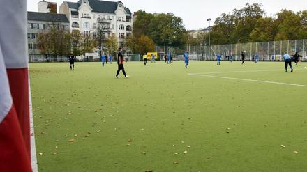 Willi-Boos-Sportanlage in Kreuzberg. 