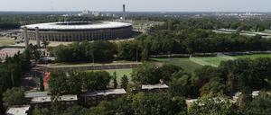Herthas favorisiertes Gelände für den Stadionneubau war der Olympiapark. 