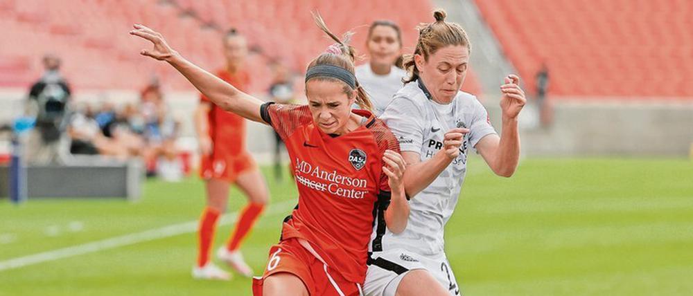 Frauenfußball in den USA boomt. Jüngst wurde ein TV-Rekord in der Liga gebrochen