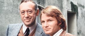 Exportschlager: „Derrick“ mit Horst Tappert (li.) und Fritz Wepper lief in 102 Ländern weltweit. Seine Zeit in der Waffen-SS hatte Tappert jedoch verschwiegen.