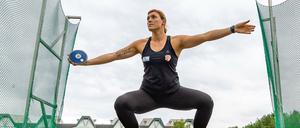 Hat den Dreh raus. Diskuswerferin Kristin Pudenz vom SC Potsdam.