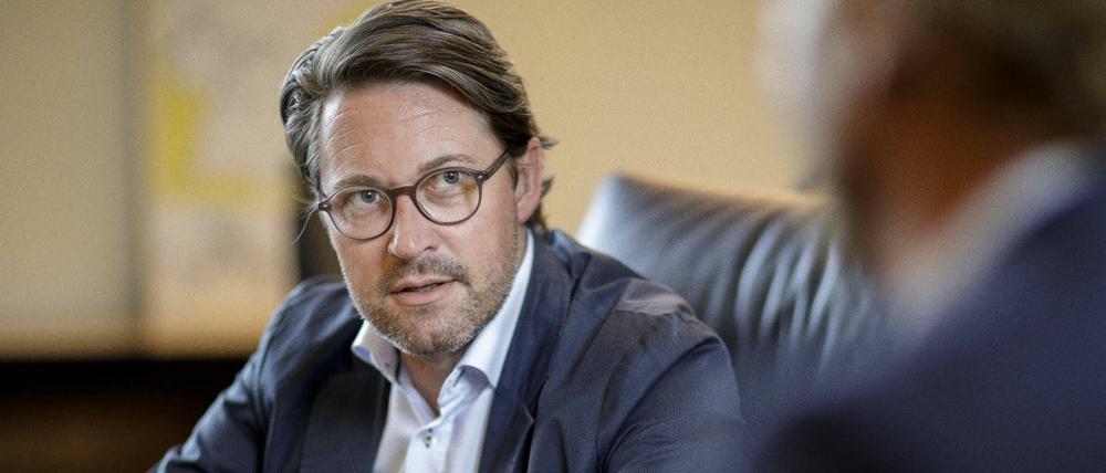Bundesverkehrsminister Andreas Scheuer (CSU).