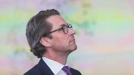 Andreas Scheuer, Bundesminister für Verkehr und digitale Infrastruktur, CSU. 