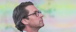 Andreas Scheuer, Bundesminister für Verkehr und digitale Infrastruktur, CSU. 