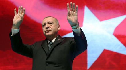 Präsident Erdogan definiert große Gebiete des Mittelmeeres als türkische Einflusszonen - und verprellt damit die EU.
