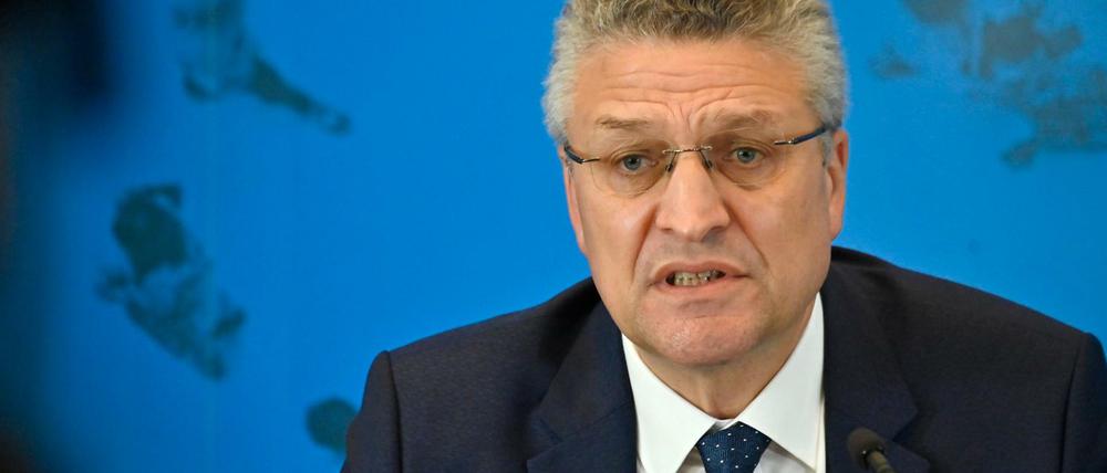 Leiter des deutschen Robert-Koch-Instituts (RKI), Lothar Wieler.