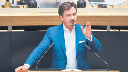 Einzelkämpfer. Im Berliner Abgeordnetenhaus ist Marcel Luthe für seine Attacken bekannt.