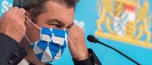 Der bayerische Ministerpräsident Markus Söder, nachdem in Mamming über 170 Erntehelfer positiv getestet wurden.