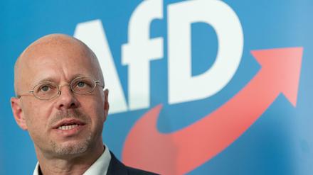 Andreas Kalbitz will unbedingt Landesfraktionschef in Brandenburg bleiben.