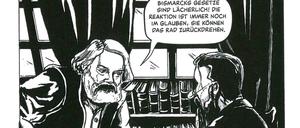 Vordenker: Marx und Engels in einer Szene aus „Engels. Unternehmer und Revolutionär“.