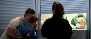 Reiserückkehrer in Tegel können sich ab sofort auf Corona testen lassen. 