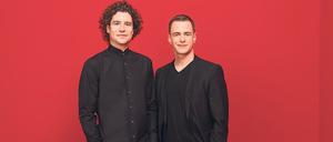 DSO-Duo. Chefdirigent Robin Ticciati und der scheidende Orchesterdirektor Alexander Steinbeis.