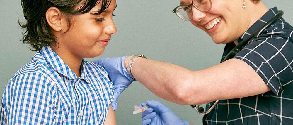 Bis zur Einschulung sind in Deutschland noch immer zu wenige Kinder gegen Masern geimpft.
