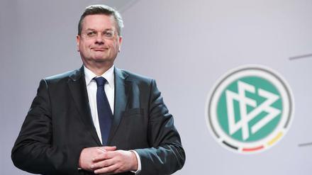 Reinhard Grindel ist im Nachhinein mit seiner Arbeit als DFB-Präsident durchaus zufrieden.