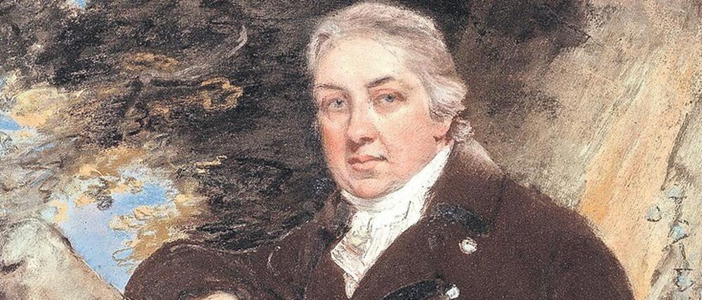 Edward Jenner (hier ein Gemälde von John Raphael Smith) impfte 1796 erstmals ein Kind gegen Pocken. 