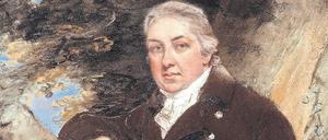 Edward Jenner (hier ein Gemälde von John Raphael Smith) impfte 1796 erstmals ein Kind gegen Pocken. 