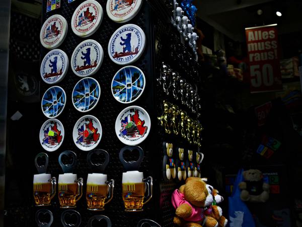 Einen Kühlschrank-Magneten gibt es für zwei Euro.