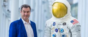 Ins All will er wohl nicht, nach Berlin aber vielleicht schon: Der bayerische Ministerpräident Markus Söder (CSU).