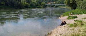 Die Donau bei Bad Abbach.