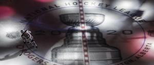 Allein auf dem Eis. Leon Draisaitl hofft auf lange Play-offs mit den Edmonton Oilers.