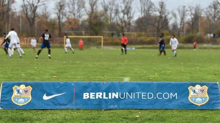 Na logo: Selbst um das Vereinswappen von Berlin United gibt es zurzeit Streitigkeiten. Die Rechte daran hält der zurückgetretene Präsident Stefan Teichmann.