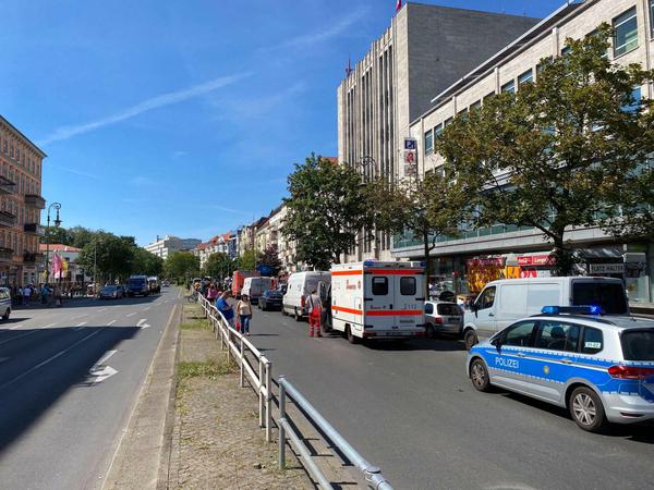 Ein Großaufgebot an Rettungskräften war im Einsatz.