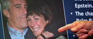 Ghislaine Maxwell und Jeffrey Epstein sollen 2015 noch in Kontakt gestanden haben.