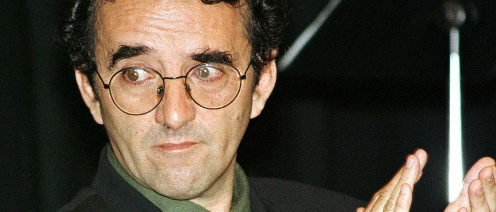 Der chilenische Schriftsteller Roberto Bolano, 1953-2003