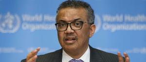Tedros Adhanom Ghebreyesus, Generaldirektor der Weltgesundheitsorganisation (WHO).