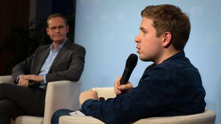 Müller und Kühnert haben ihre politische Heimat beide in Tempelhof-Schöneberg.