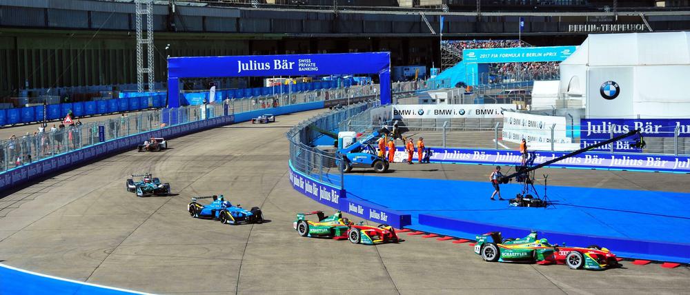 Die Formel E fährt zum sechsten Mal in Berlin.