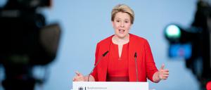 Franziska Giffey (SPD), Bundesministerin für Familie, Senioren, Frauen und Jugend, will das Wahlalter senken.