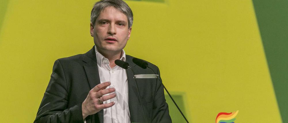 Finanzpolitischer Sprecher der Grünen: Sven Giegold.