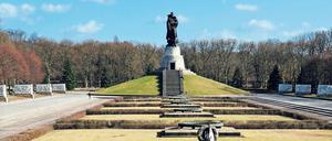 Das Sowjet-Denkmal im Treptower Park.