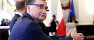 Polens Justizminister Zbigniew Ziobro.