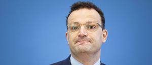 Jens Spahn, Bundesminister für Gesundheit, im Rahmen einer Pressekonferenz zum Thema Corona in Urlaubszeiten. (Archivbild)