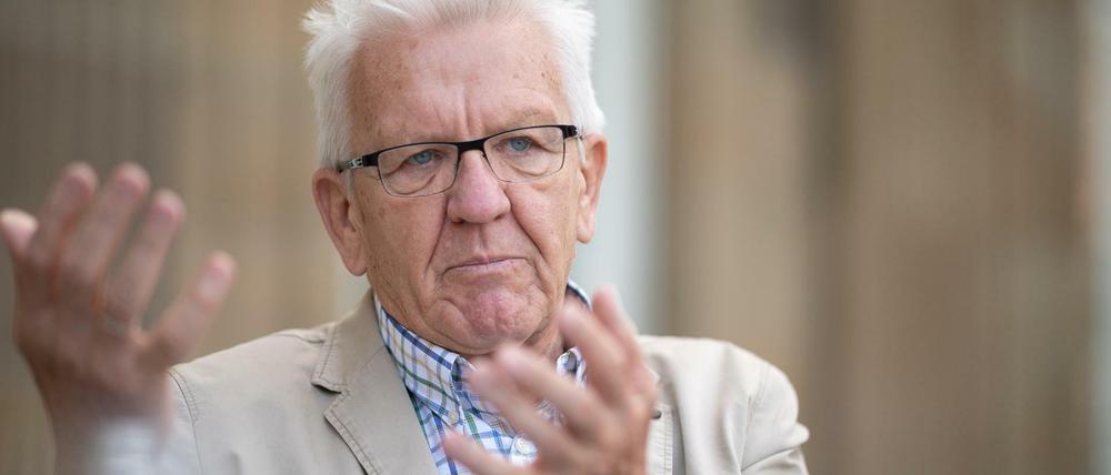 Baden-Württembergs Ministerpräsident Winfried Kretschmann.