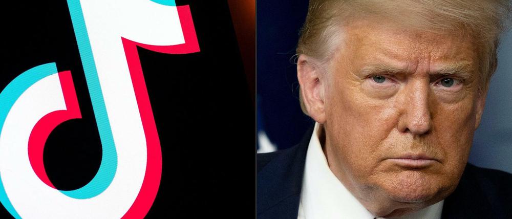 Trump geht gegen Tiktok vor.