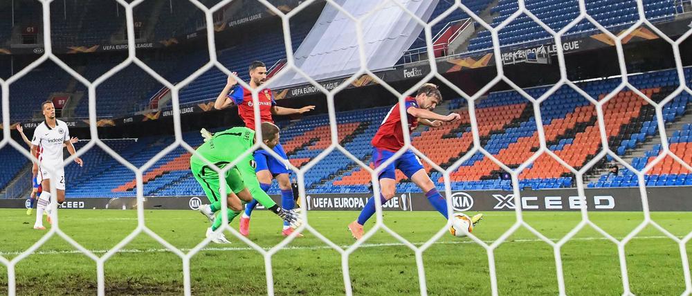 Drin. Das Tor zum 1:0 durch Fabian Frei für den FC Basel fiel kurz vor Schluss. 